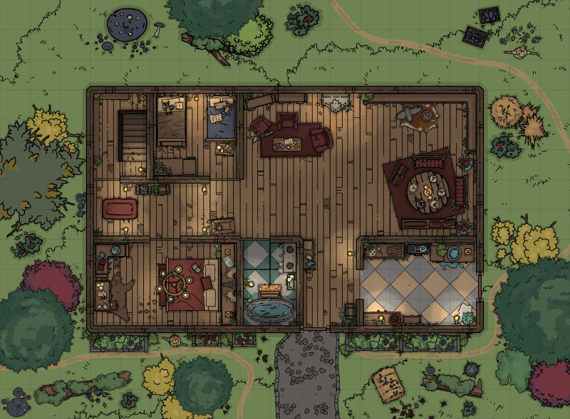 My first dungeondraft map!