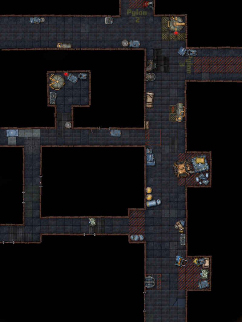 Pirate Space Station Docking Area 30x40