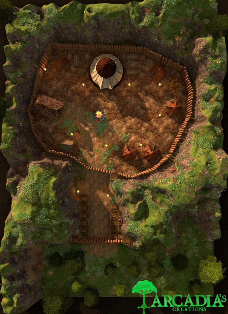 Hidden Vale/Goblin Mountain Hold [29x40]