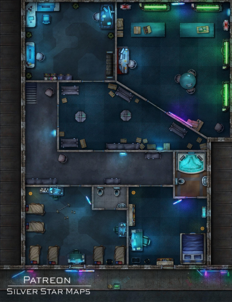 Modern Gang Hideout