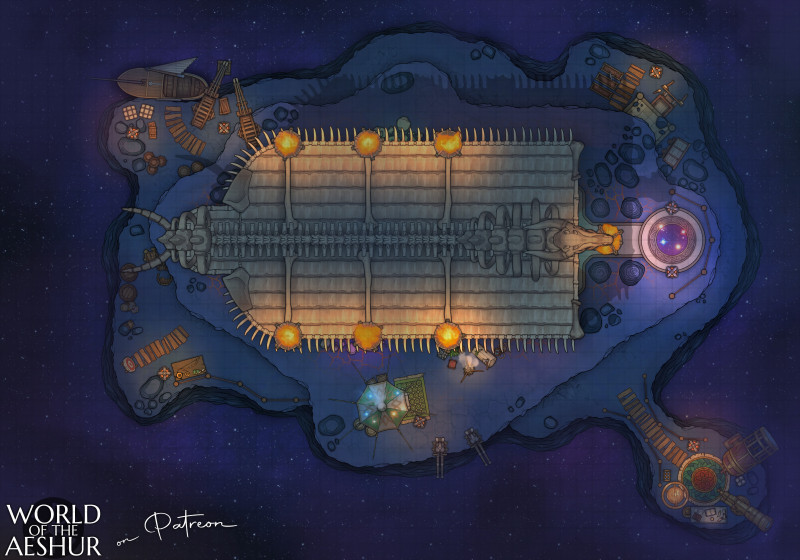 Temple of Travels - [50x35]