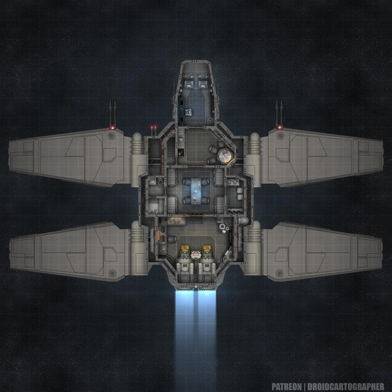 Zeta-class Cargo Shuttle - [40x40]