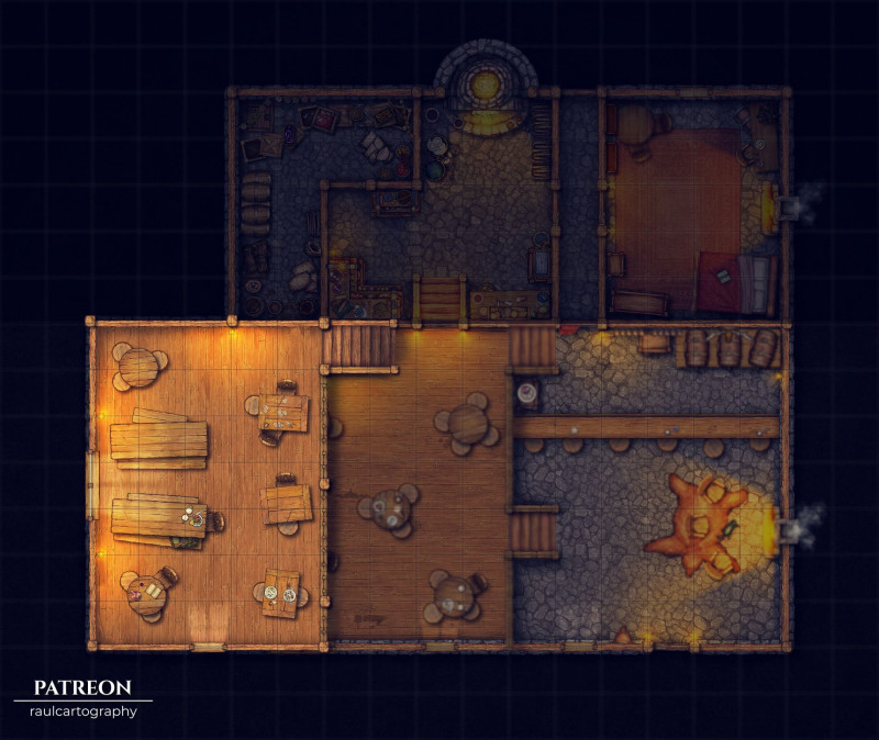 The Quiet Cellar Tavern [19×16]