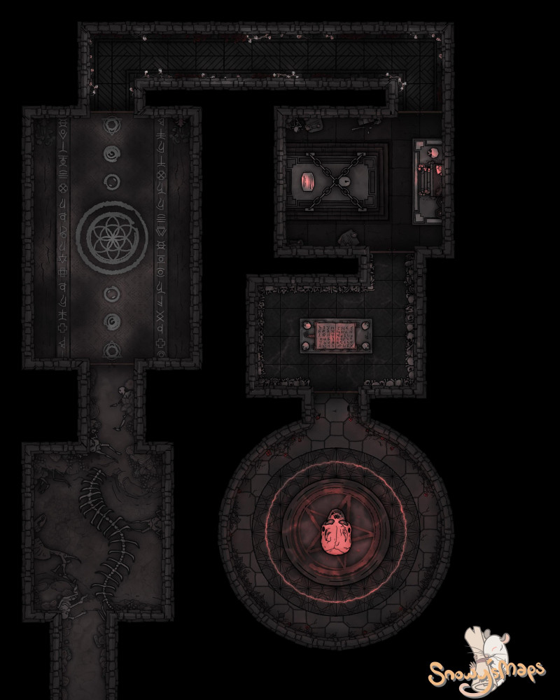 [20x25] Forgotten Crypt Blood