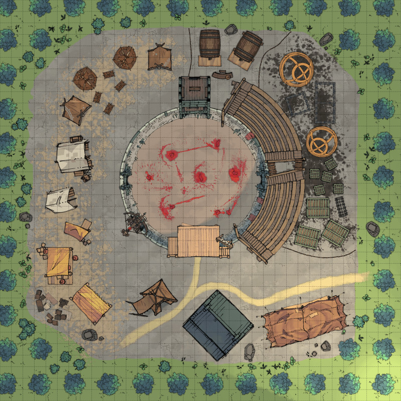 Progression of map quality over the course of my 3 year campaign. (2 years using dungeondraft)