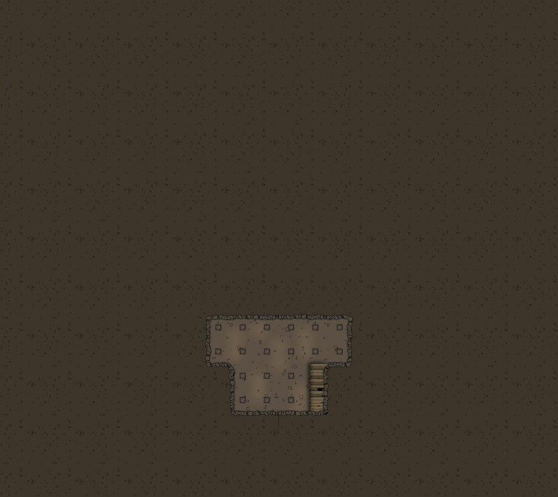 Church and Cemetery of Barovia Village [Curse of Strahd] — Free Battlemap [46x41]