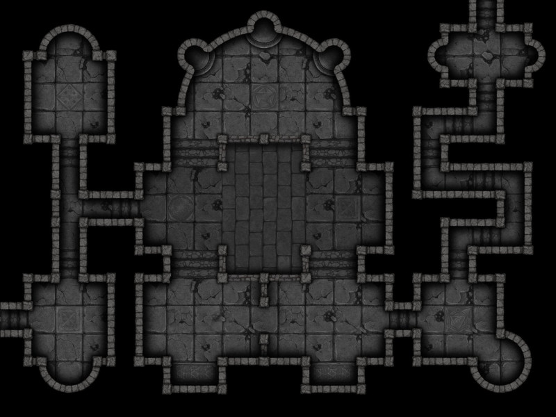 3 Dungeon Templates (Linis in Image captions)
