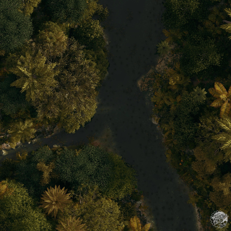 Serpent Confluence [64x64] Map & Scene - Sunrise Variant