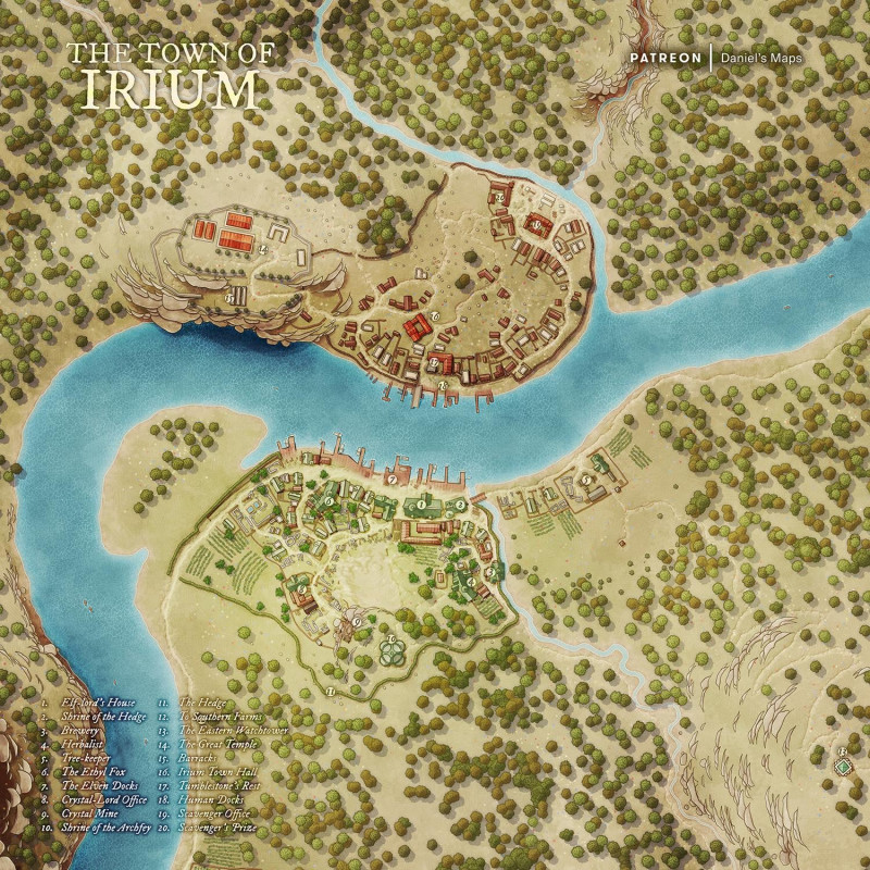 The Town of Irium, Year 200