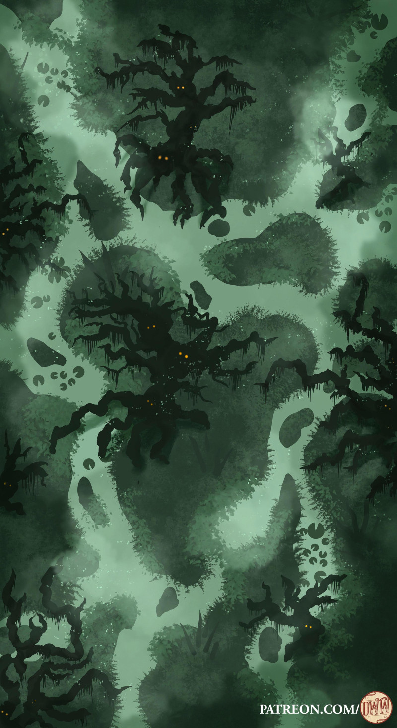 Spooky Swamp [30x55]