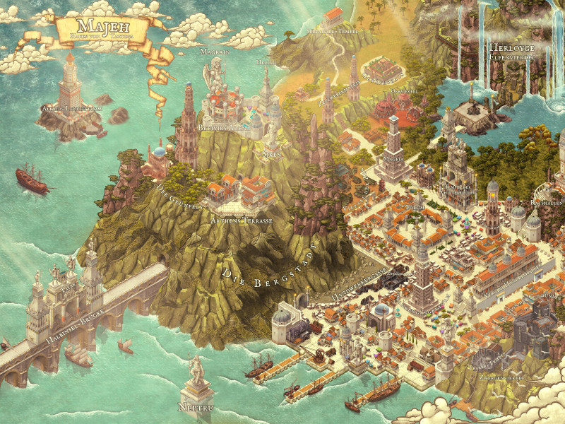 Which of these cities feels like the capital of an island empire? (Astaria)