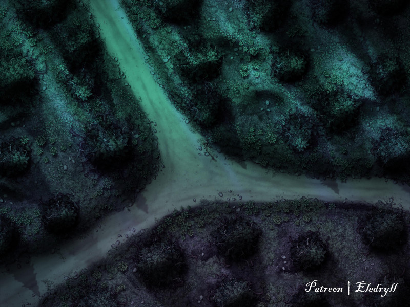 Night Crossroads [40x30]