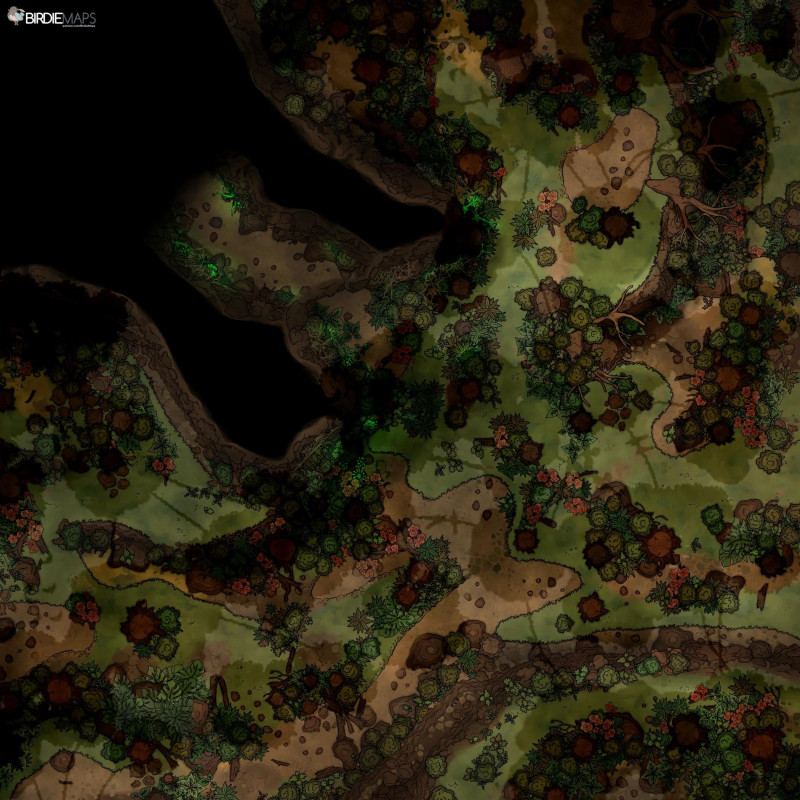 Jungle Cave Entrance [30x30]