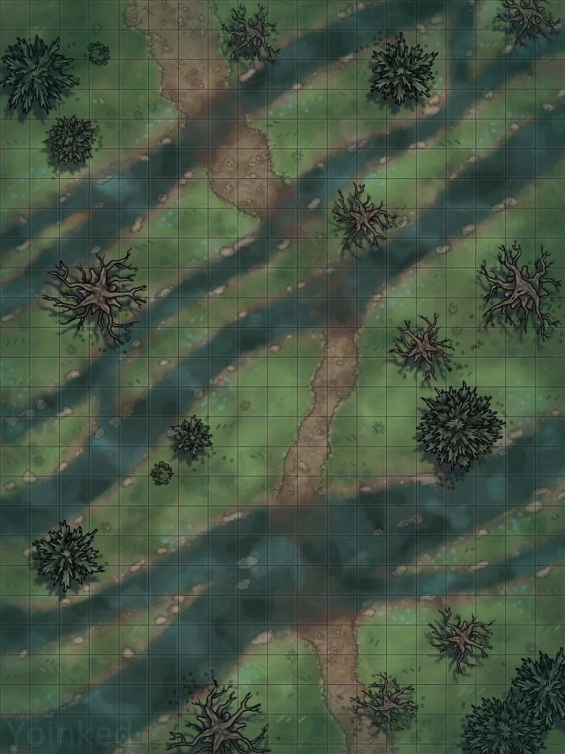 The Old Svalich Road | 8 Battlemaps for Curse of Strahd