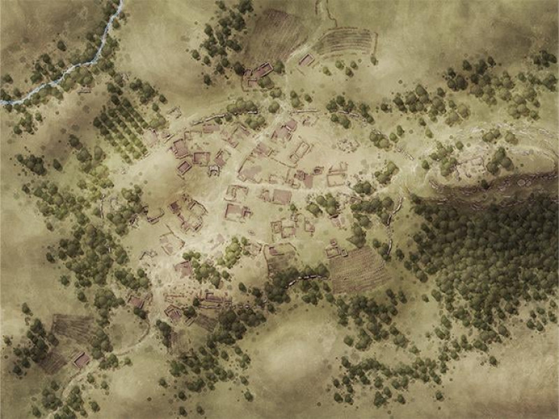 Map of the Town of Phandalin