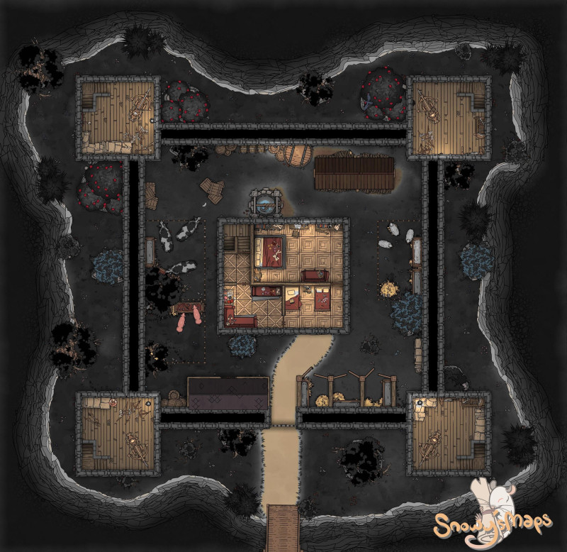 [36x35] Mini Keep Darklands