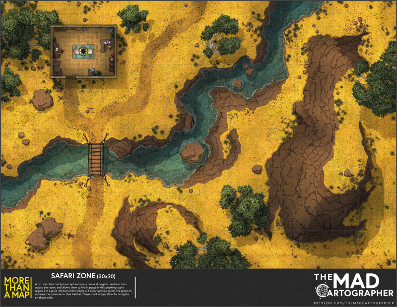 [30x20] More Than a Map: Safari Zone