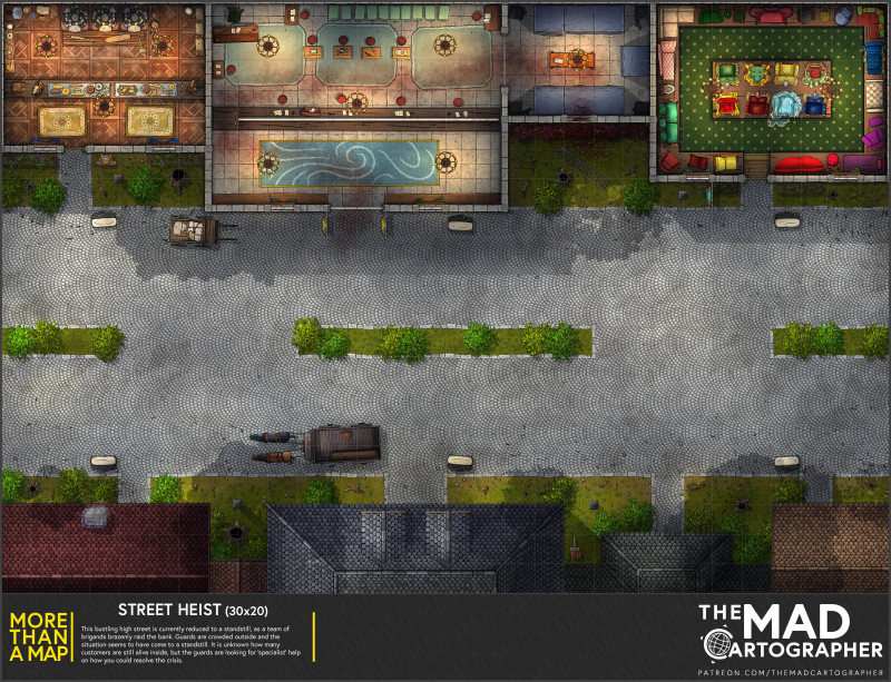 [30x20] More Than a Map: Street Heist