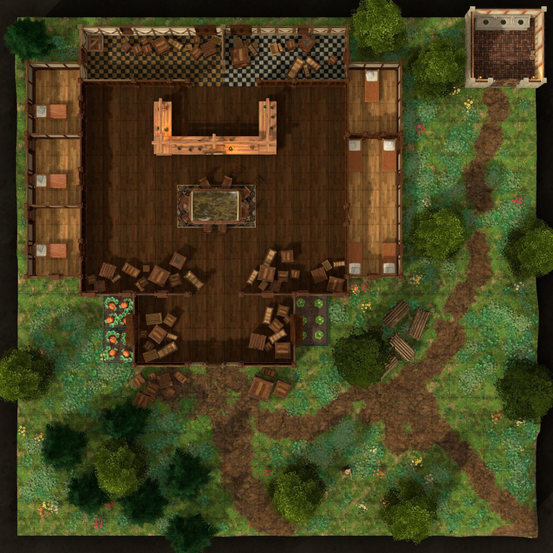 First Modular Tavern - Obsidian Valley