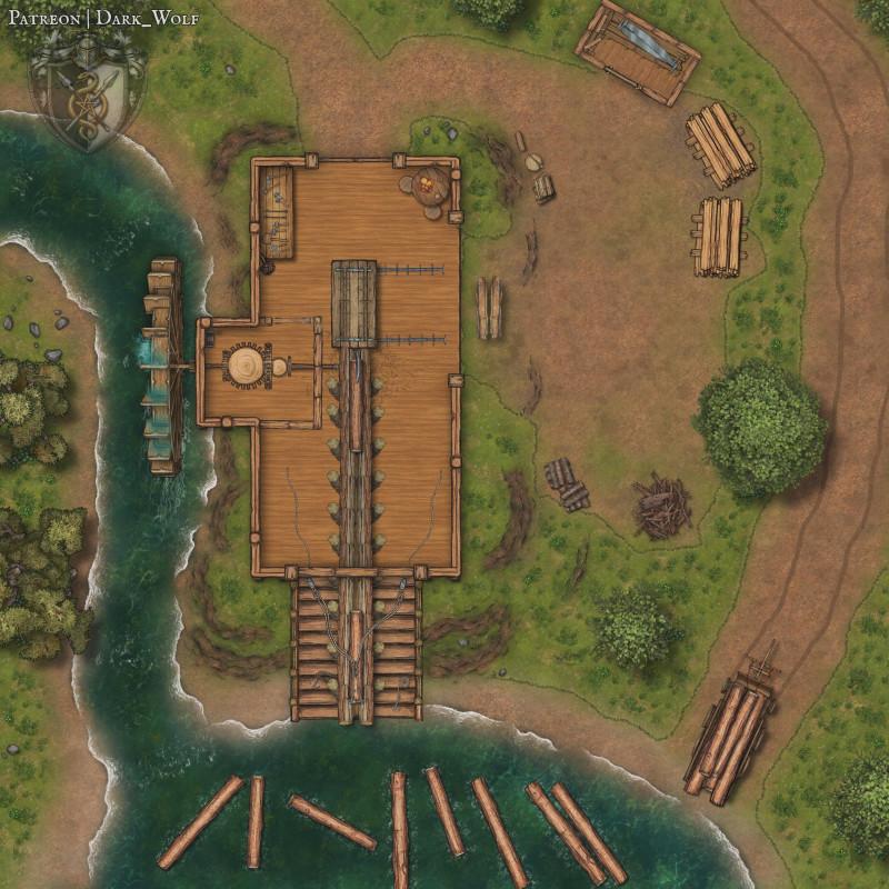 A brand-new 2K - 40x40 gridless Lumbermill is heading to the next update!