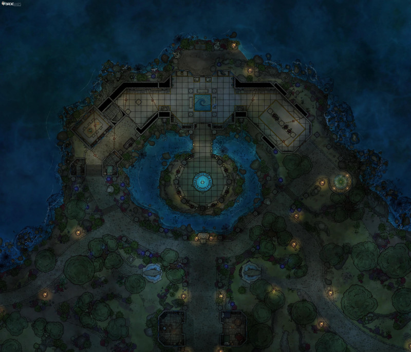 Water Temple [70x60]