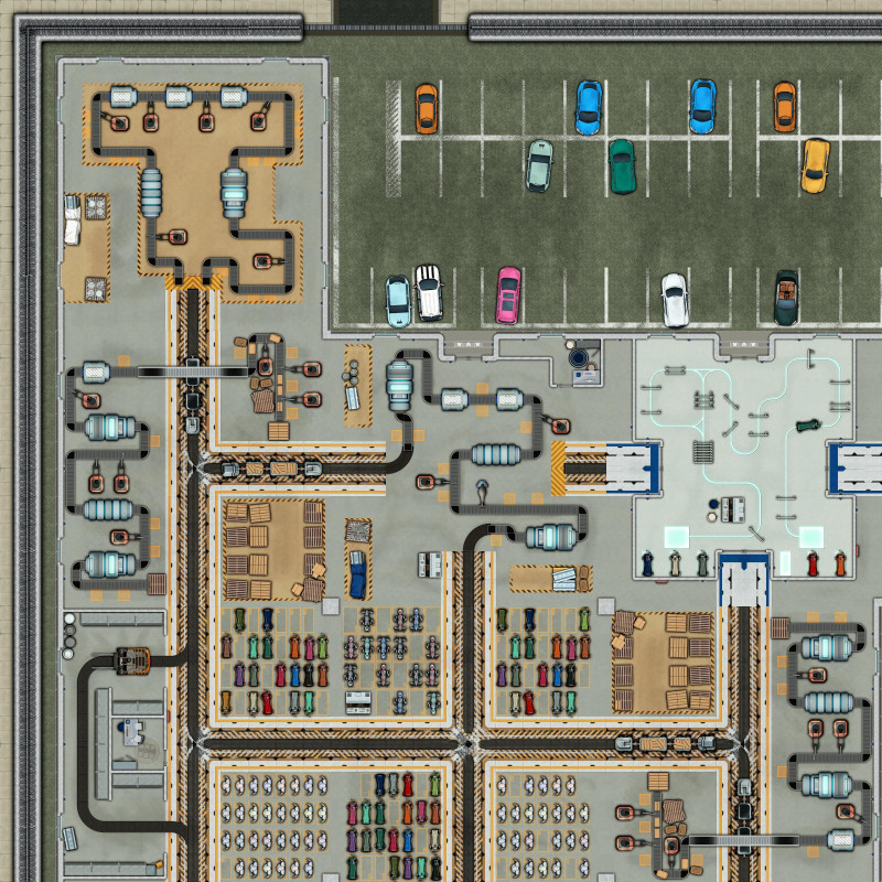 I am opening a bunch content packs from my backlog to the whole community, for free, for always (through my community milestone project): "Paradise Housing", "AVA industries", "the Subway" & "the desert outpost" complete with maps, assets & modular map ti