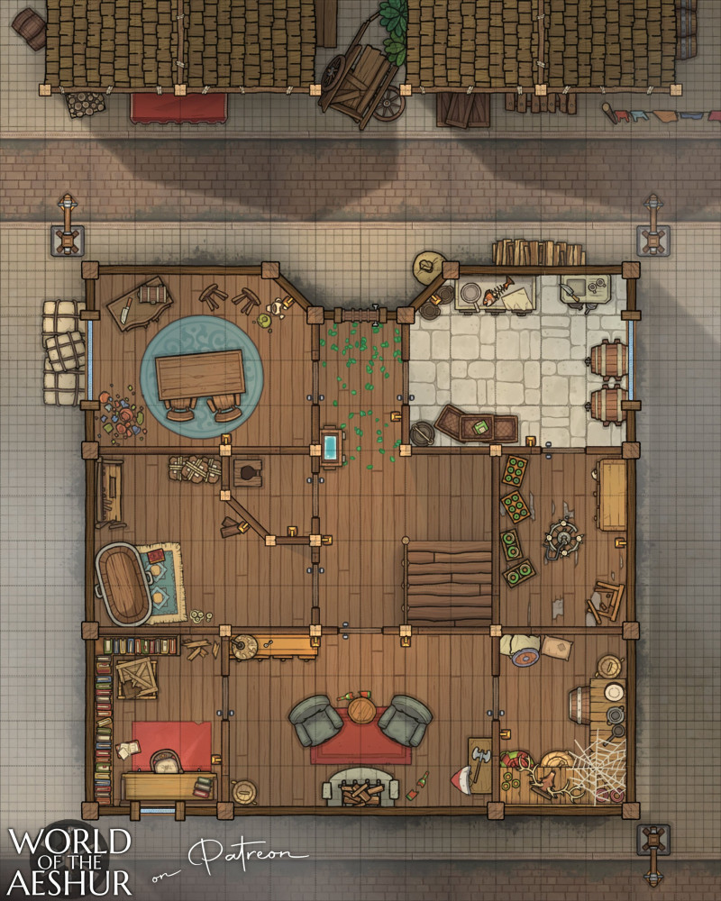 Abandoned house - [20x16]