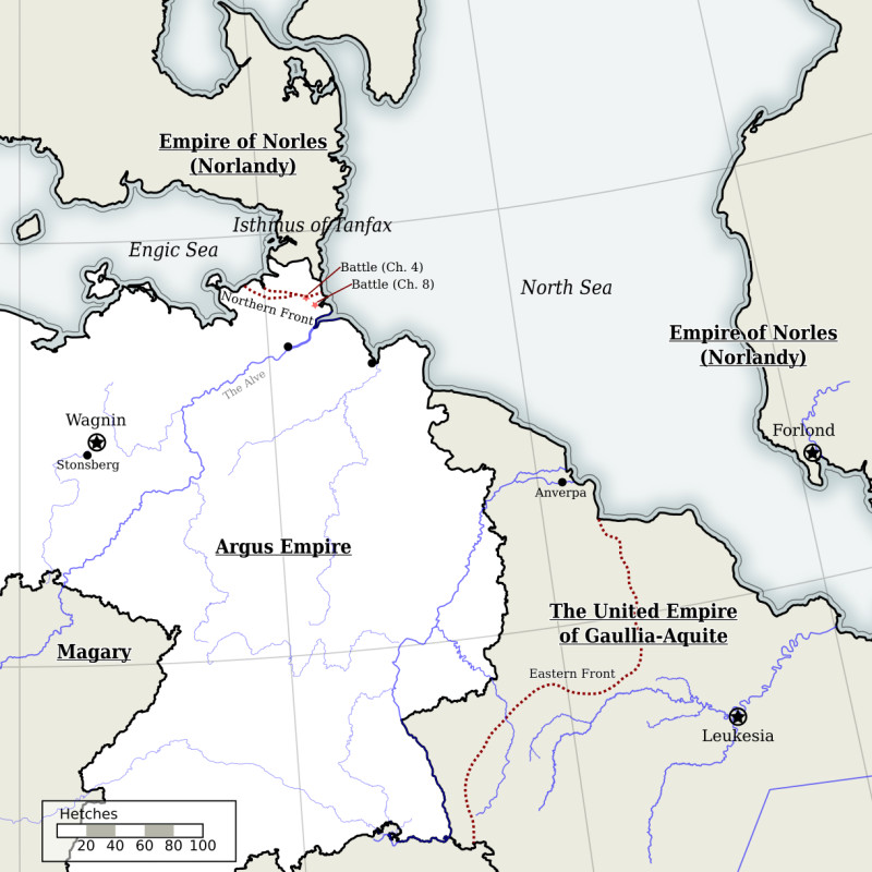 Map for a Fantasy Novel