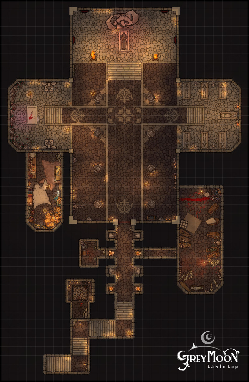 Crypt of the Vampire Knight [28x43]