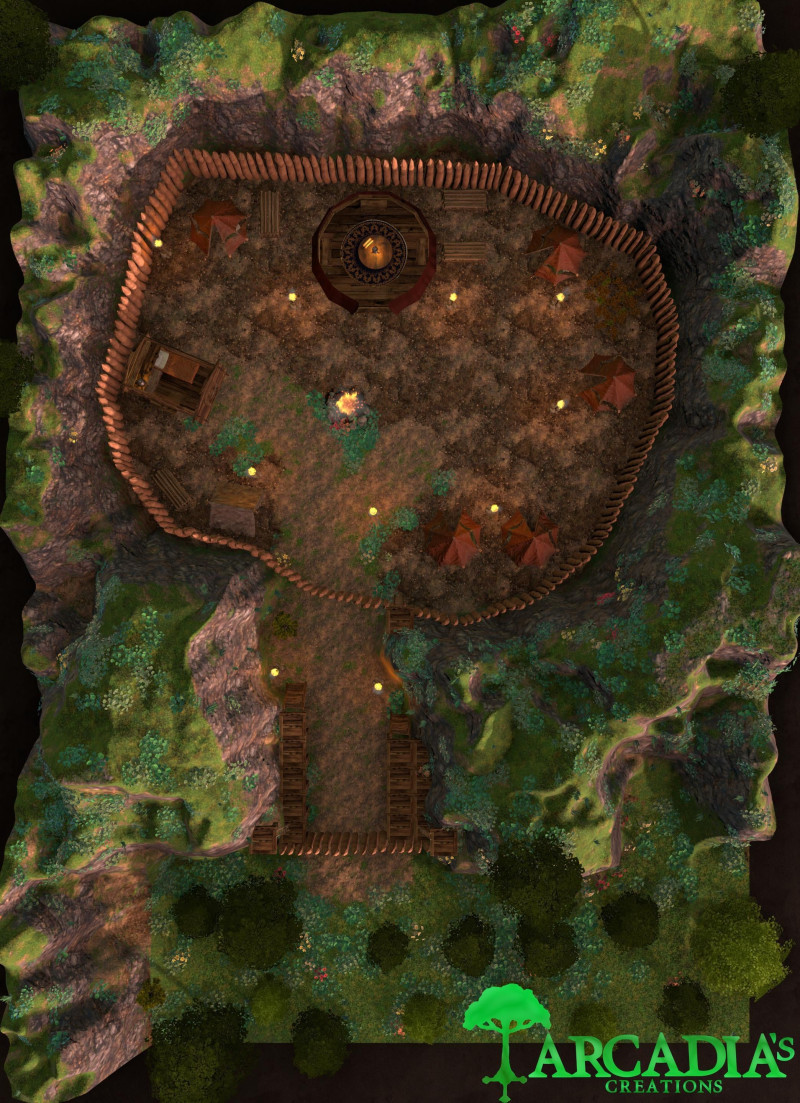 Hidden Vale/Goblin Mountain Hold [29x40]
