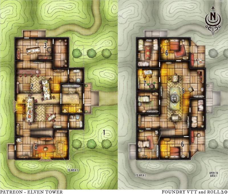 Map 862 - The Rusty Armor - Tavern and Inn