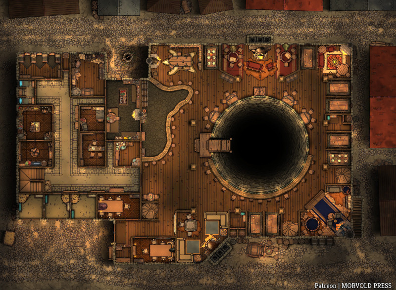 Yawning Portal Tavern [45 x 33]