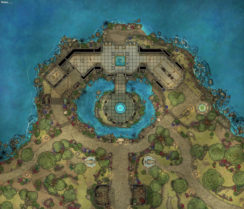 Water Temple [70x60]