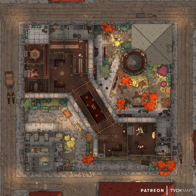 Ulbrinter Villa - Waterdeep [40x40]