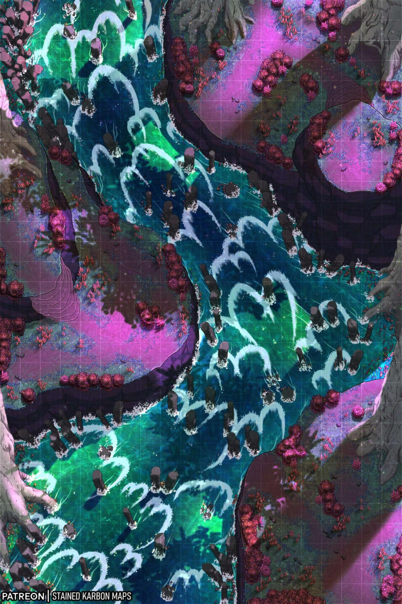 Feywild River [20x30] [Forest]