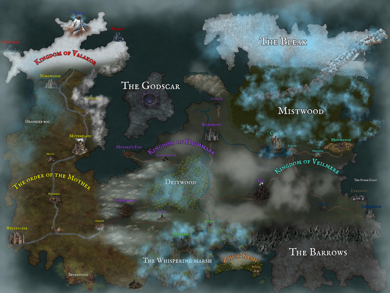 My first map W.I.P