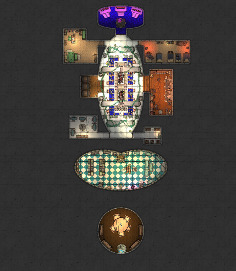 The Twillight Hall [41 x 47]