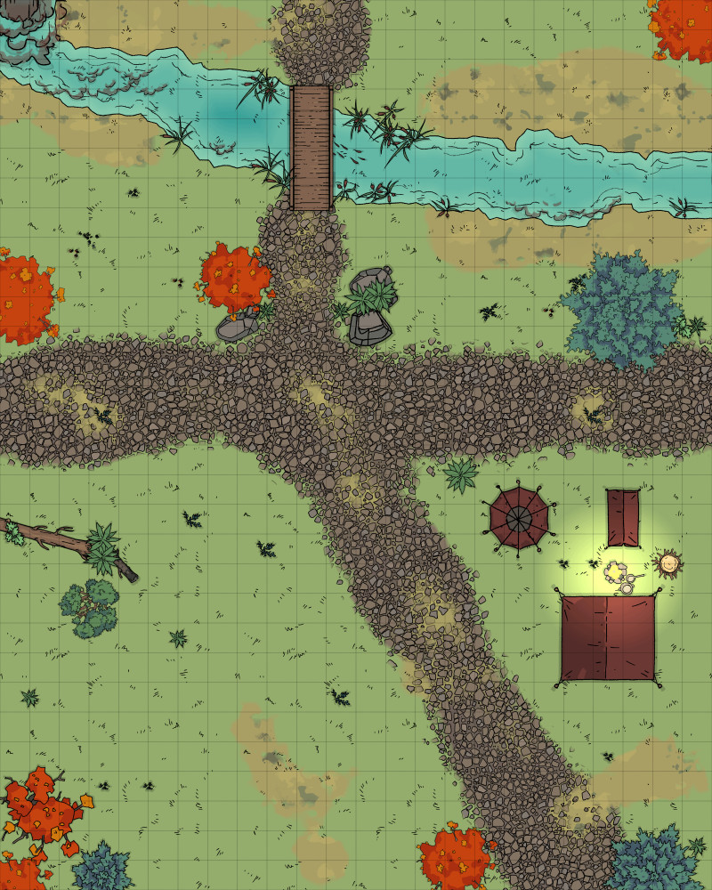 Creek Bridge Crossroads