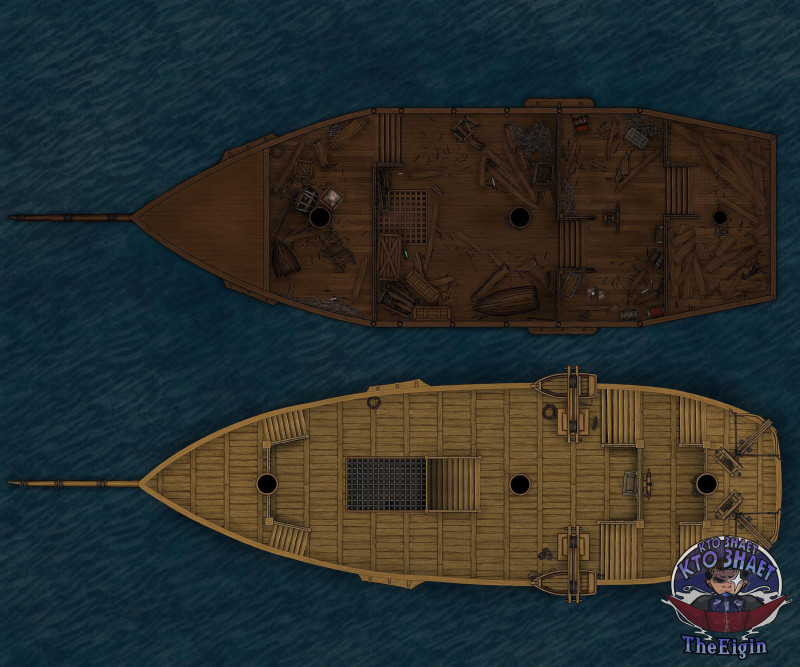 Ship To Ship - Skull & Shackles