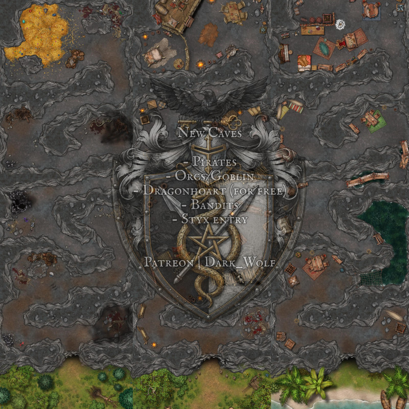 New Cave/Dungeon Expansion! (Free "Styx-Entry-8K 30x90)