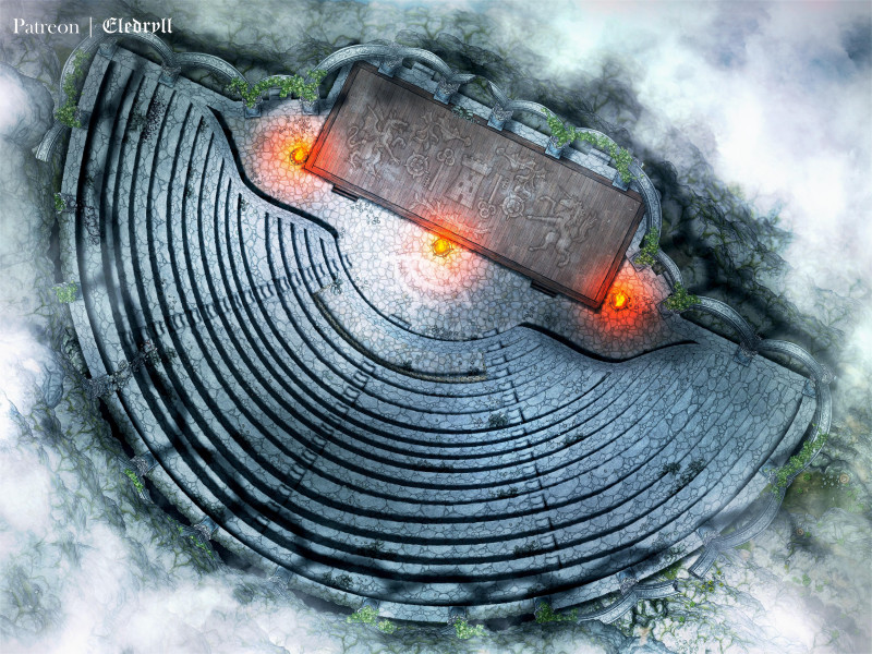 The Phantasmagoric Amphitheater [60x45] [Gridless]