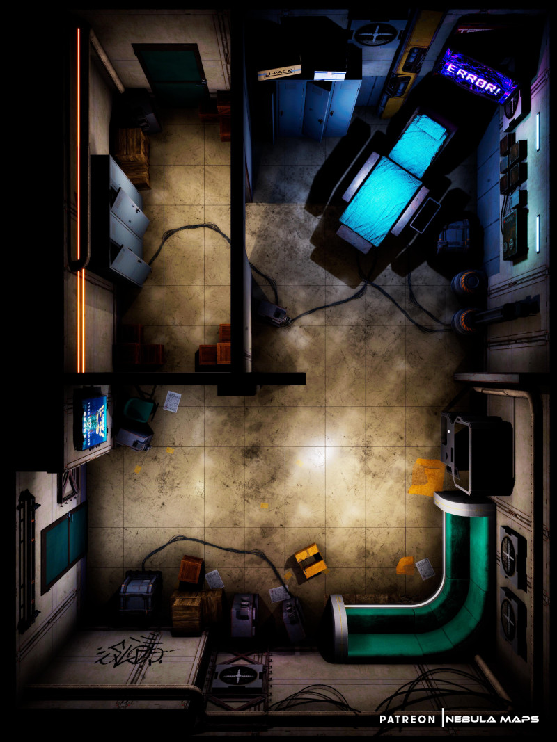 Ripperdoc: Back-Alley Bazaar [Dr.Chrome] [9x12]