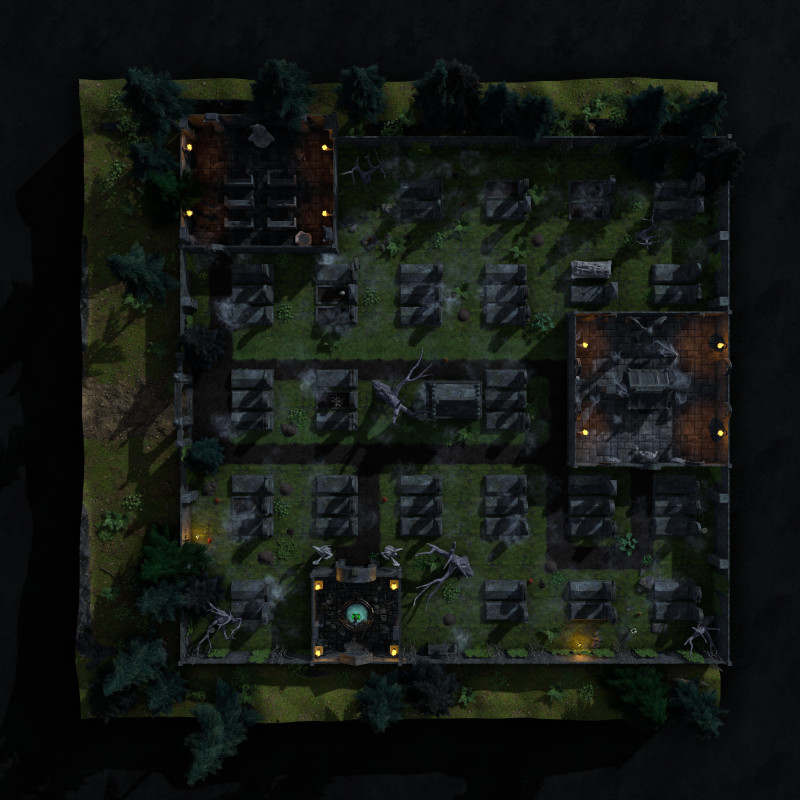 Dread Graveyard Free Map