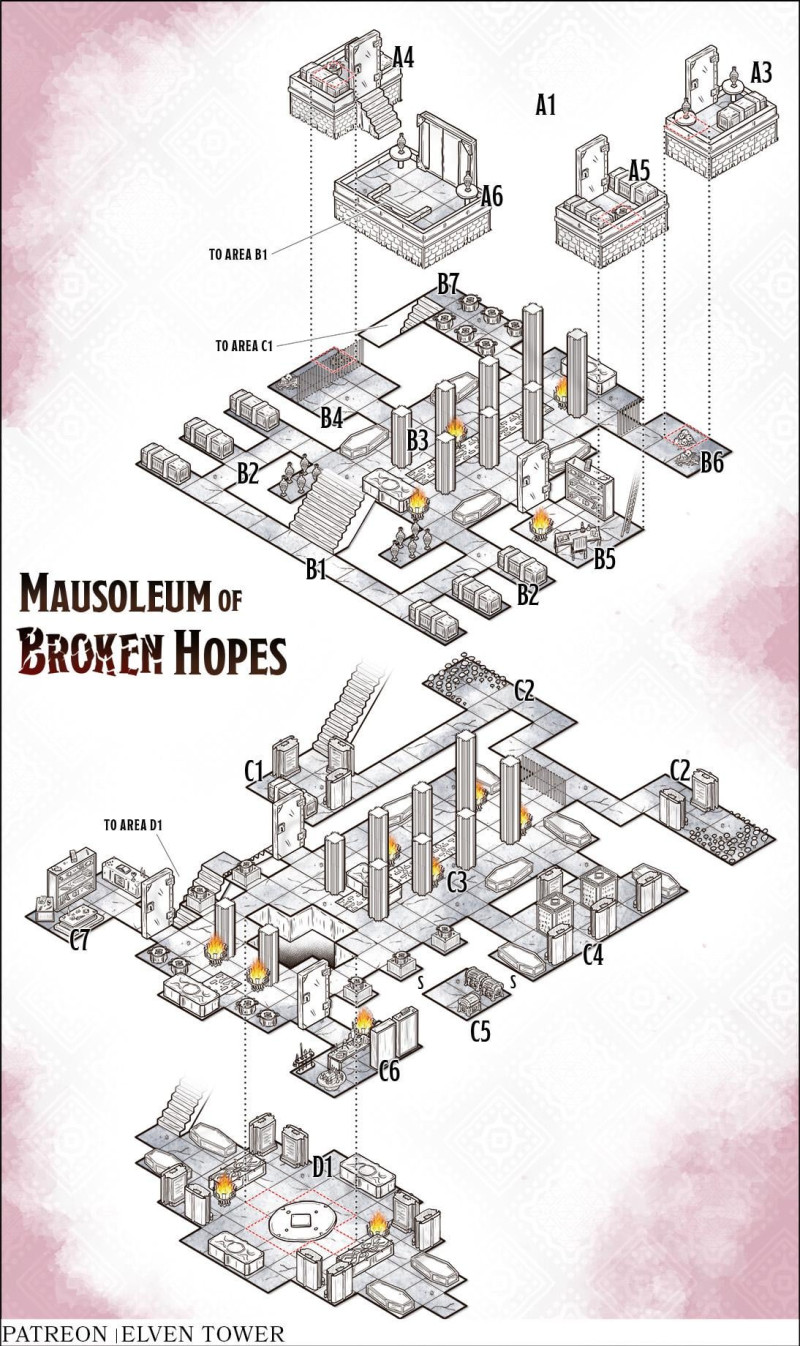 Mausoleum of Broken Hopes - Isometric Dungeon