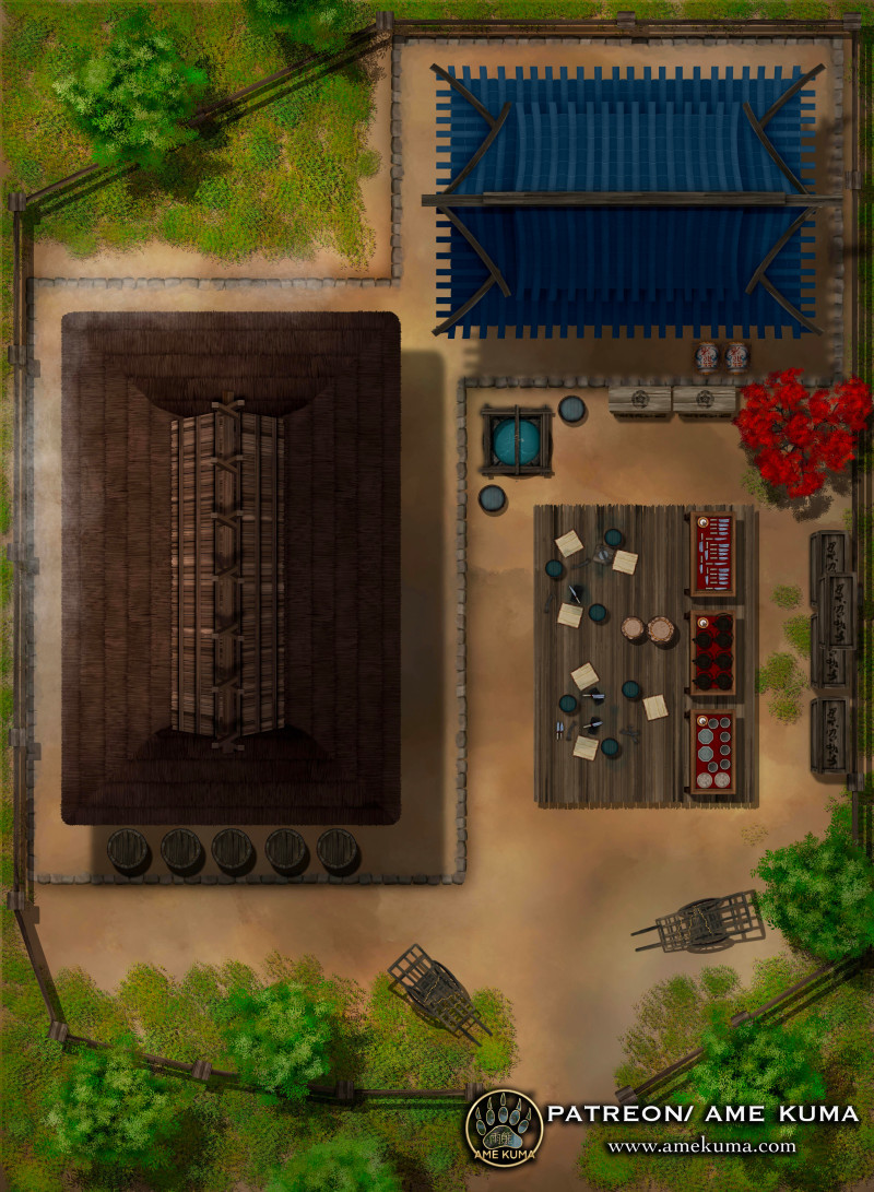 Metalworks [44 x 60] [OC] [Hand Drawn] -2 Maps