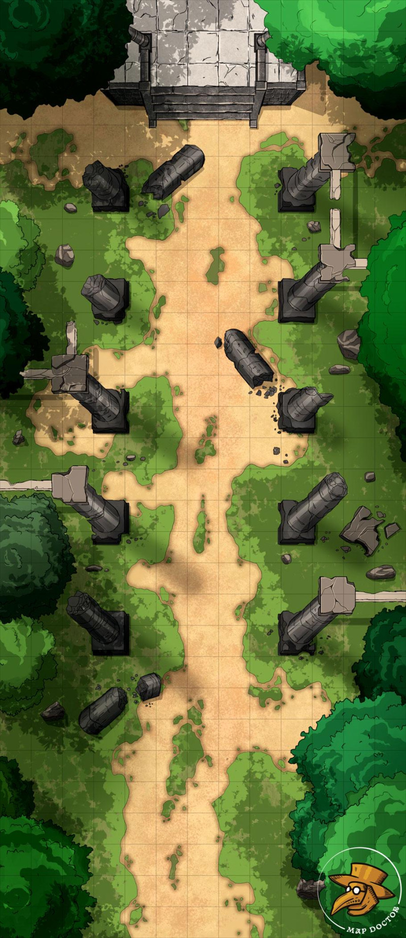 Ruined Path [13x30]
