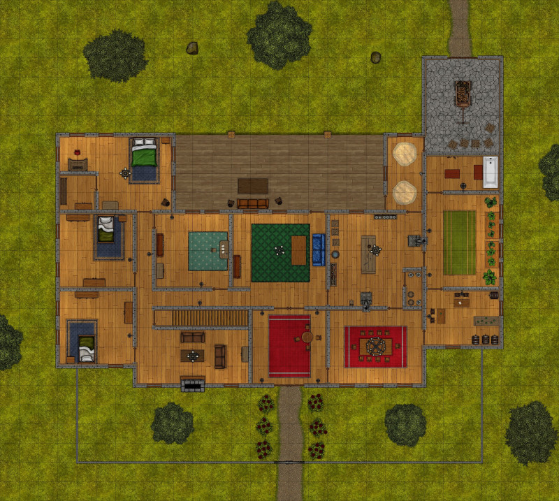 New farmhouse battlemap!