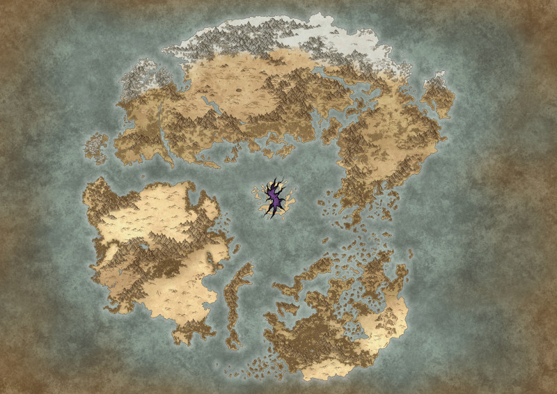 My full world map looking for feedback