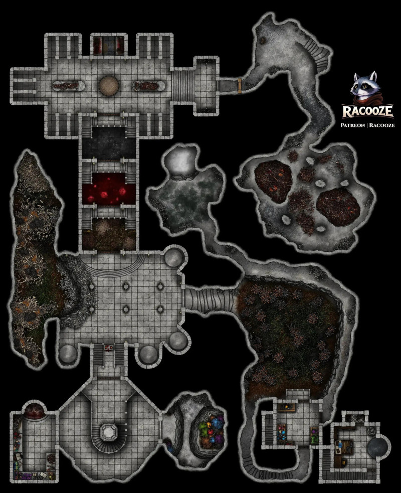 Liralarue’s Clockworks & The Devil’s Lair And The Temple Of Kabriri - Seven Dooms For Sandpoint