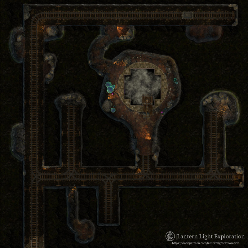 Abandoned Mine [40x40]